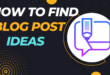 Finding Blog Post Ideas Domination Tips